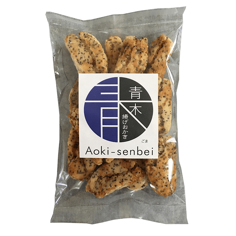 揚げおかき　ごま